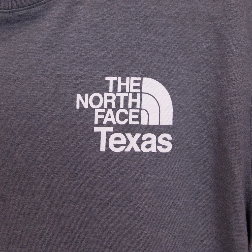 The North Face Texas graphic grey t-shirt-M